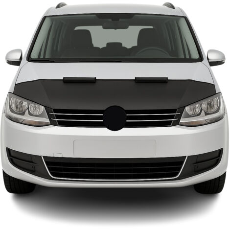 OMAC Protège Capot Compatible avec VW Sharan II 2010-2015 Pre-FL Masque de voiture vinyle Noir (1/5)