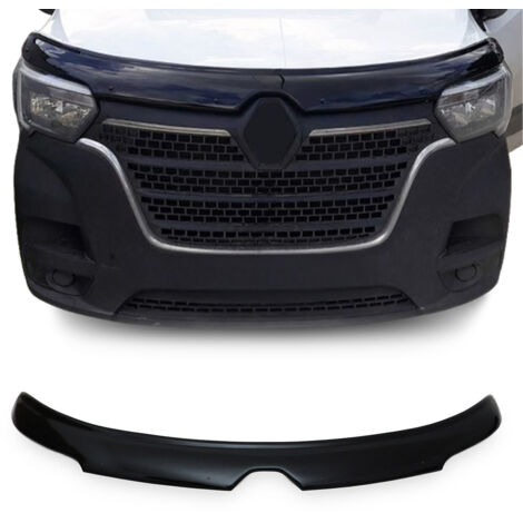 Déflecteur de Capot pour Renault Master 2019-2023 en Acrylique Noir (1/5)
