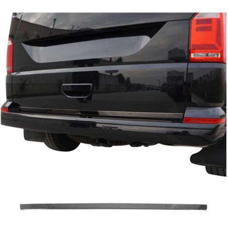 Garniture de Hayon Coffre pour VW T6 T6.1 Transporter 2015-2024 Acier INOX foncé (1/5)