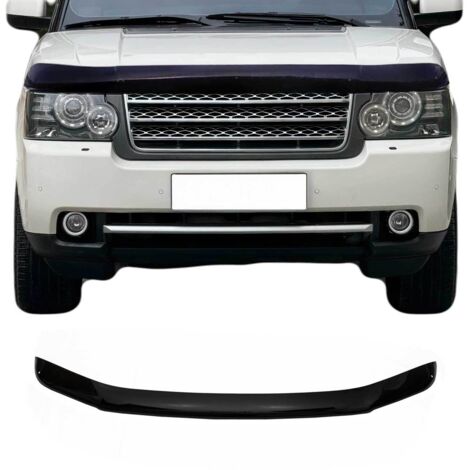 Deflecteurs d'air capot de voiture Protection pour Land Rover Freelander 2006-2014 Acrylique foncé Noir (1/5)