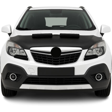 Protège Capot Compatible avec Opel Mokka 2012-2016 Masque de Voiture Vinyle Noir (1/5)