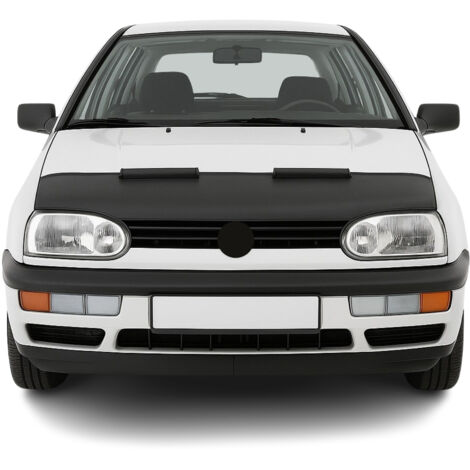 Protège Capot pour VW Golf 1991 à 1997, Bra de Capot Protection, Noir (1/5)