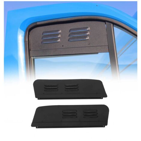 OMAC Grille d'aération de Fenêtre pour Mercedes Sprinter W906 W907 2006-2026 Alu Noir (1/5)