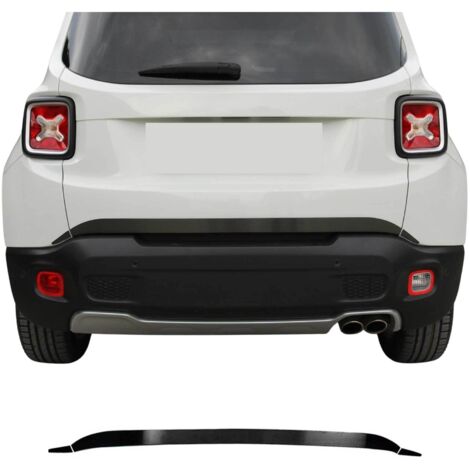 Garniture de Hayon Coffre pour Jeep Renegade 2014-2021 acier inox Brossé 3 Pcs (1/5)