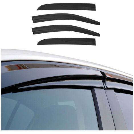 Déflecteurs De Vent Pluie D'air pour Peugeot Rifter 2018-2026 Acrylique 4 Pcs