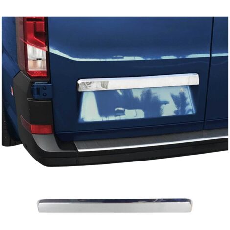 Garniture de Hayon Coffre pour VW Crafter 2017-2026 acier inox (1/5)