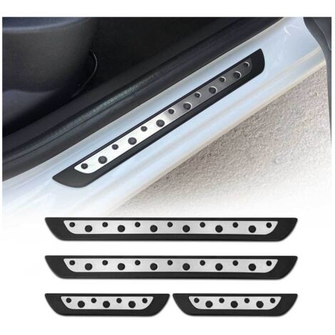 OMAC Seuils de Porte pour Audi en Acier INOX Chromé 4X (1/5)