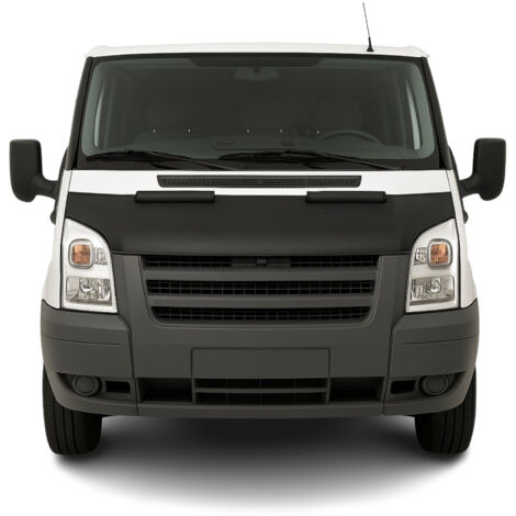 Protège Capot compatible avec Ford Transit 2000 à 2006, Bra de Capot Protection, Noir (1/5)