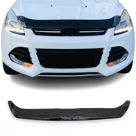 Déflecteur de Capot Compatible avec Ford Kuga 2008-2012 en Acrylique Noir (1/5)