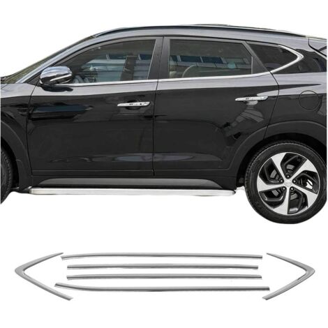 Garniture de Fenêtre pour Hyundai Tucson SUV 2015-2021 Acier Inox 6Pcs
