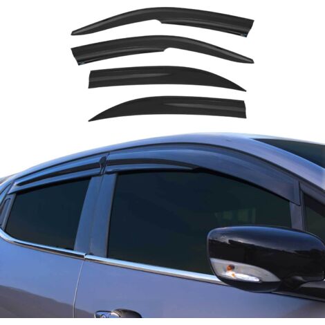 Déflecteurs De Vent Pluie d'air Compatible avec Honda Civic Berline 2002-2006 Acryl 4 Pcs (1/5)