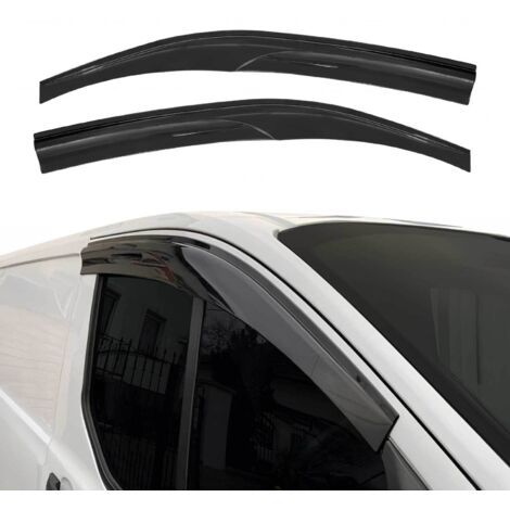 Déflecteurs De Vent Pluie d'air Compatible avec Ford Tourneo Custom 2013-2023 Acrylique 2X (1/5)