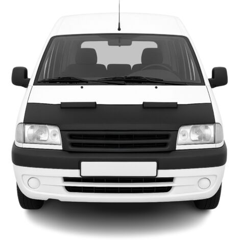 Protège Capot compatible avec Citroën Jumpy 1994 à 2006, Bra de Capot Protection, Noir (1/5)