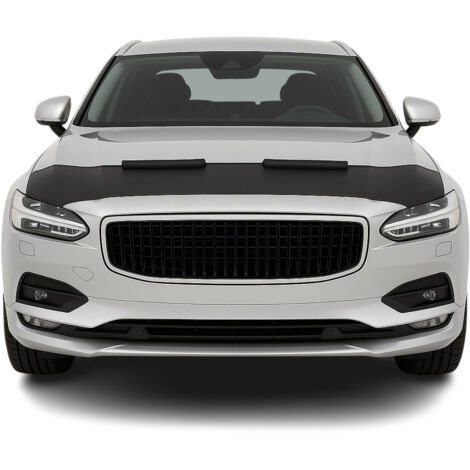 OMAC Protège Capot pour Volvo S90 2017-2025 Masque de voiture vinyle Noir (1/5)