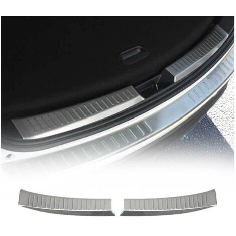 OMAC Protection Seuil de Coffre Compatible avec Mazda CX-5 2012-2017 Acier 2Pcs Brossé (1/5)