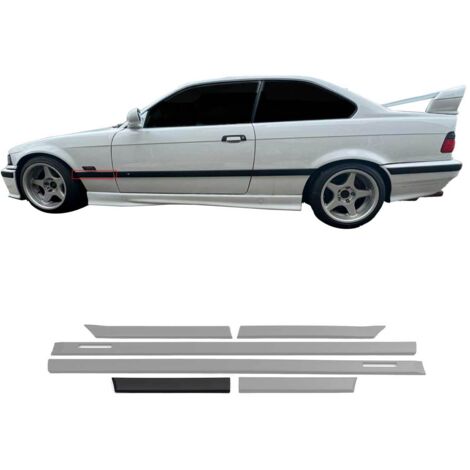 Baguettes latérales Garnitures De Portière pour BMW Series 3 E36 Coupe/ Cabrio