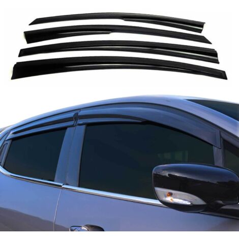 Déflecteurs De Vent Pluie d'air Compatible avec Renault Taliant Berline 2021-2026 Acryl 4X