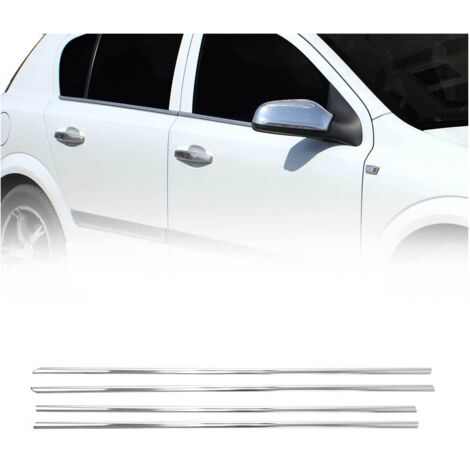 Garniture de Fenêtre pour Opel Astra H Berline 2004-2009 Acier Inox 4Pcs (1/5)