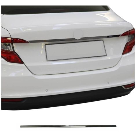 Garniture de Hayon Coffre pour Fiat Tipo 2015-2026 Hatchback acier inoxy foncé (1/5)