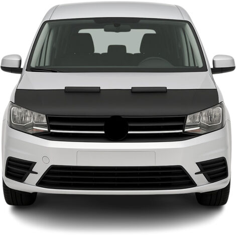 Protège Capot pour VW Caddy 2015 à 2020, Bra de Capot Protection, Noir (1/5)