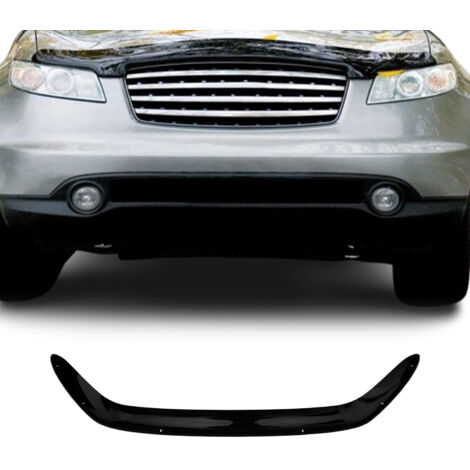 Deflecteurs d'air capot de voiture Protection pour Kia Optima 2015-2021 Acrylique foncé Noir (1/5)
