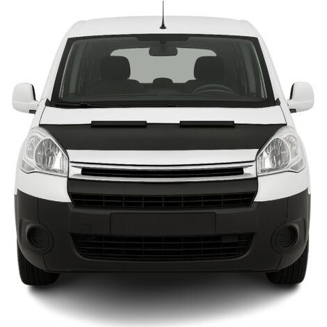 OMAC Protège Capot compatible avec Citroen Berlingo 2008-2018 Masque de voiture vinyle Noir (1/5)