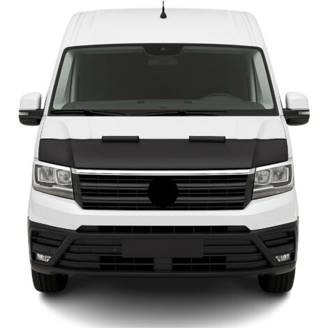 OMAC Protège Capot pour VW Crafter 2017-2026 Masque de Voiture Vinyle Noir