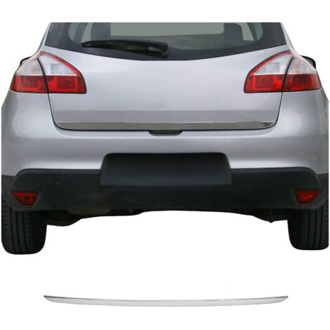 Garniture de Hayon Coffre pour Renault Megane III 2008-2016 acier inox (1/5)