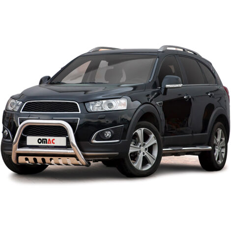 Pare-Buffle Avant Pour Chevrolet Captiva 2012-2015 en Acier Argent