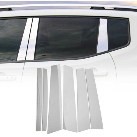 Couverture Garniture de pilier B pour Mercedes GLC C253 2016-2020 inox 6Pcs (1/5)