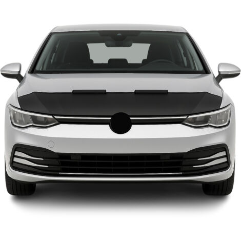 OMAC Bra de Capot pour VW Golf mk8HB 3Portes 2019-2026 en Vinyle Noir (1/5)