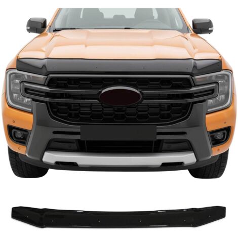 Deflecteurs d'air capot de voiture pour Ford Ranger 2022-2026 1Pc noir ABS (1/5)
