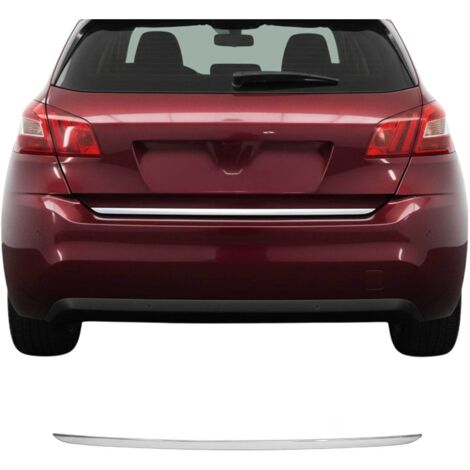 Garniture de Hayon Coffre pour Peugeot 308 2014-2021 acier inoxydable (1/5)