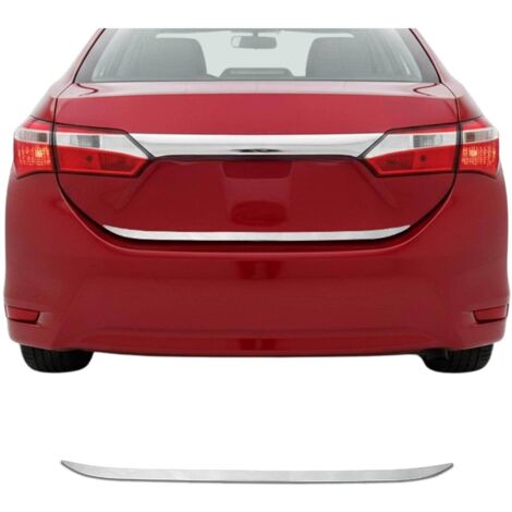 Garniture de Hayon Coffre pour Toyota Corolla 2013-2019 acier inox (1/5)