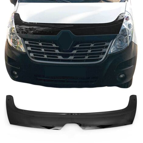Deflecteurs d'air capot de voiture pour Renault Master 2014-2020 Acrylique Noir