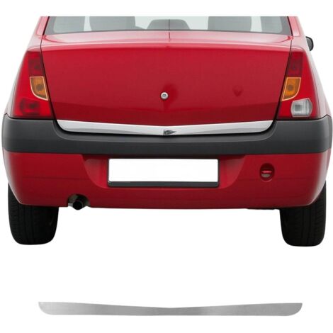 Garniture de Hayon Coffre pour Dacia Logan Berline 2004-2024 acier inox (1/5)