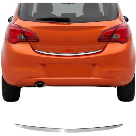 Garniture de Hayon Coffre pour Opel Corsa E 2014-2019 acier inox (1/5)