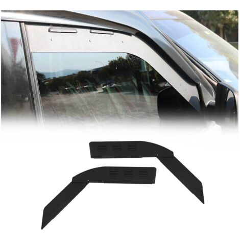 OMAC Grille d'aération de Fenêtre de Voiture Airvent Compatible avec VW Transporter T3 1979 à 1990, Grille de Ventilation Aérateur de Fenêtre, 2 Pcs Noir