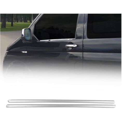 Garniture de Fenêtre pour VW Transporter Multivan Caravelle T5 Acier Inox 2Pcs (1/5)