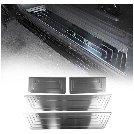 Couverture de Seuil de porte pour VW T6 T6.1 Transporter tout 2015-2024 inox 4x