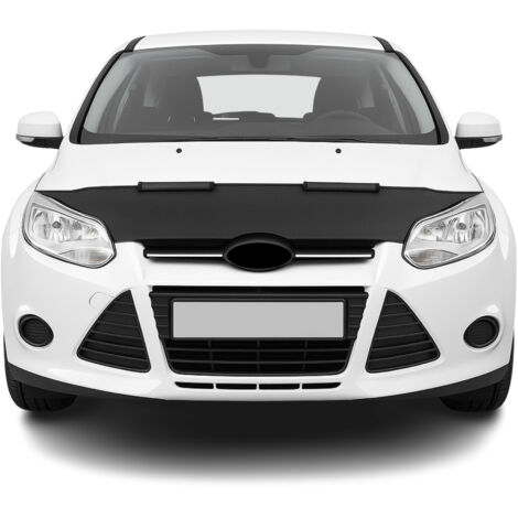 Protège Capot Compatible avec Ford Focus 2011 à 2014, Bra de Capot Protection, Noir (1/5)