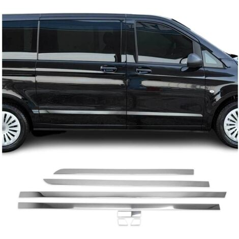 Garniture Baguette de porte latérale pour Mercedes Vito W447 double porte-L1/L2
