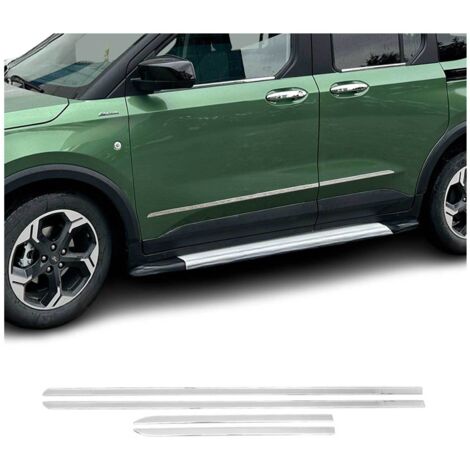 Baguette protection latérale de porte pour Ford Tourneo Courier 2023-2026 Argent