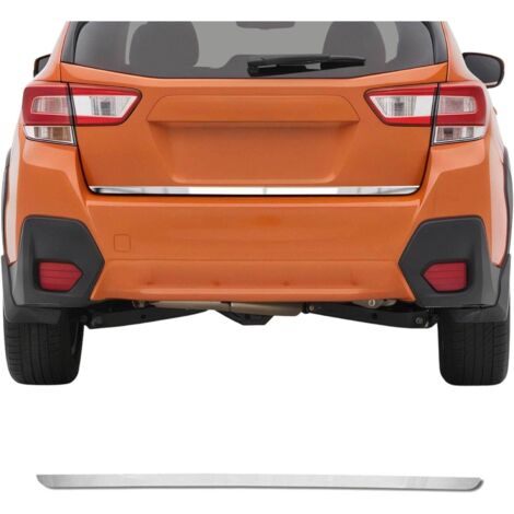 Garniture de Hayon Coffre pour Subaru XV 2017-2023 acier inox (1/5)