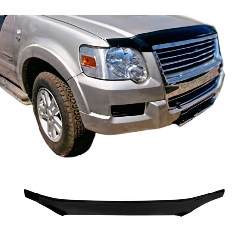 Deflecteurs d'air capot de voiture Protection pour Ford Ranger 2005-2009 Acrylique foncé Noir (1/5)