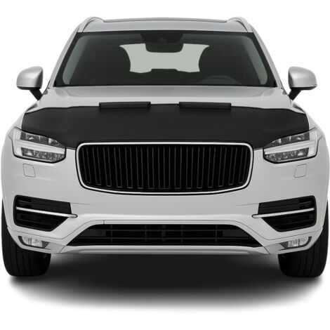 Protège Capot pour Volvo XC90 2015-2020 Masque de voiture vinyle Noir (1/5)