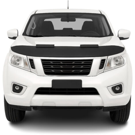 Protège Capot pour Nissan Navara 2015 à 2021, Bra de Capot Protection, Noir