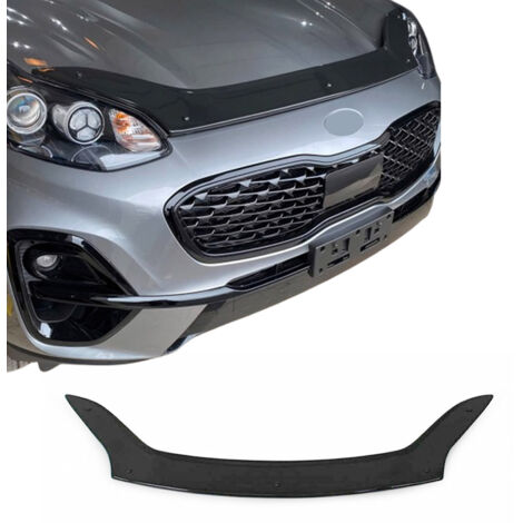 Deflecteurs d'air Capot de Voiture pour Kia Sportage 2015-2021 Acrylique Noir (1/5)
