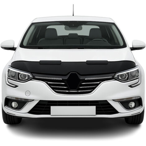 OMAC Protège Capot pour Renault Megane Berline 2016-2022 Masque de voiture vinyle Noir