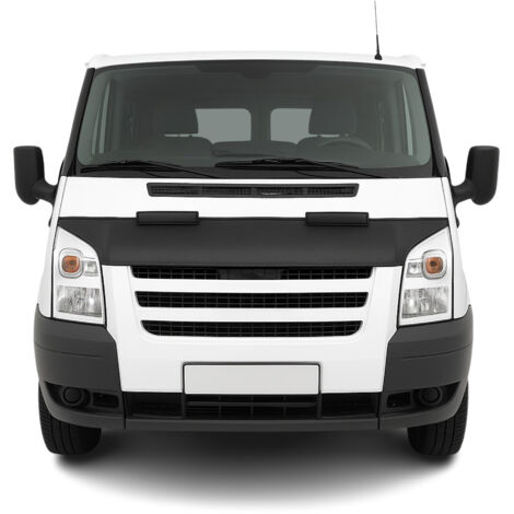 Protège Capot compatible avec Ford Transit 2006 à 2014, Bra de Capot Protection, Noir (1/5)